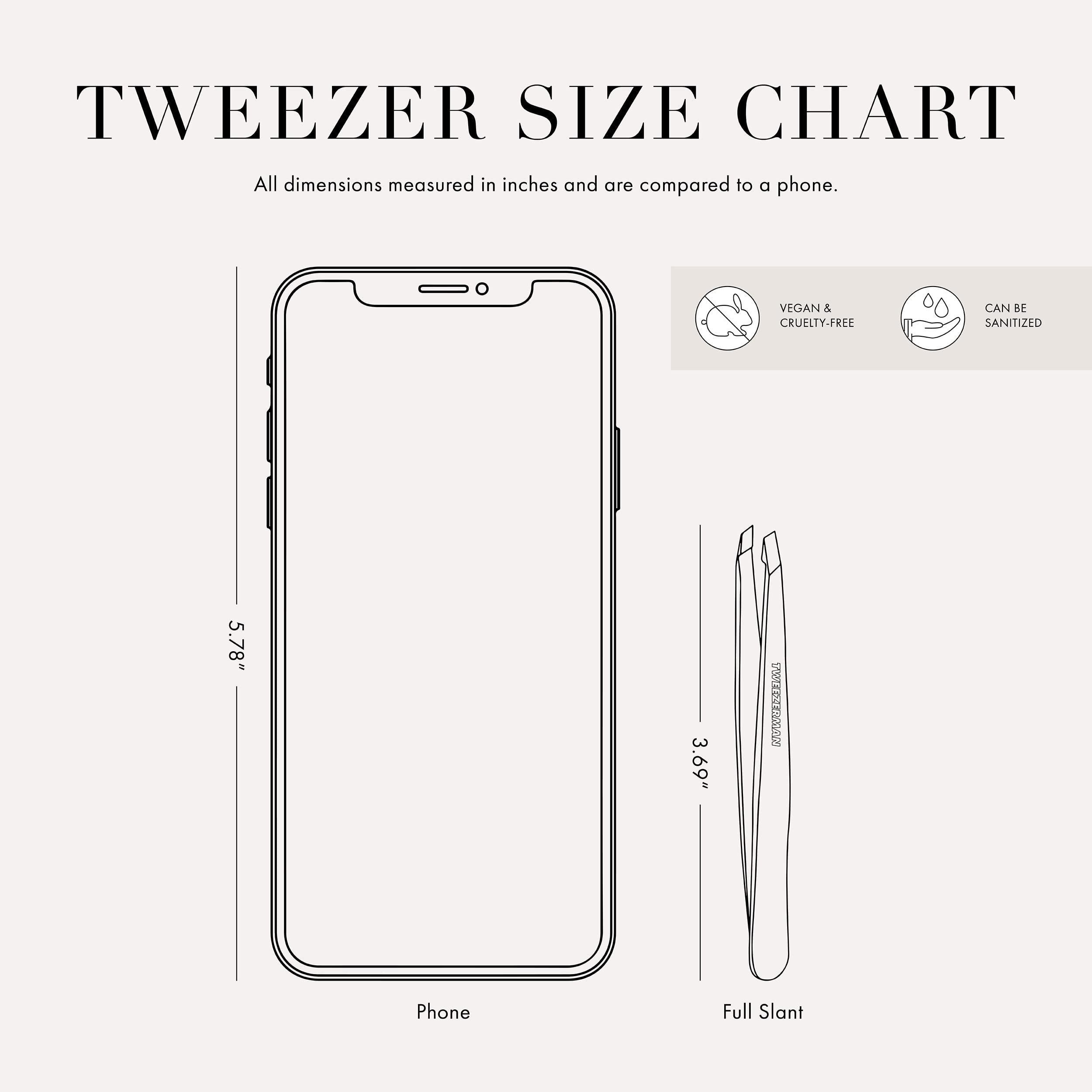 Foto 5 | Pinza De Punta De Acero Inoxidable Tweezerman - Venta Internacional.
