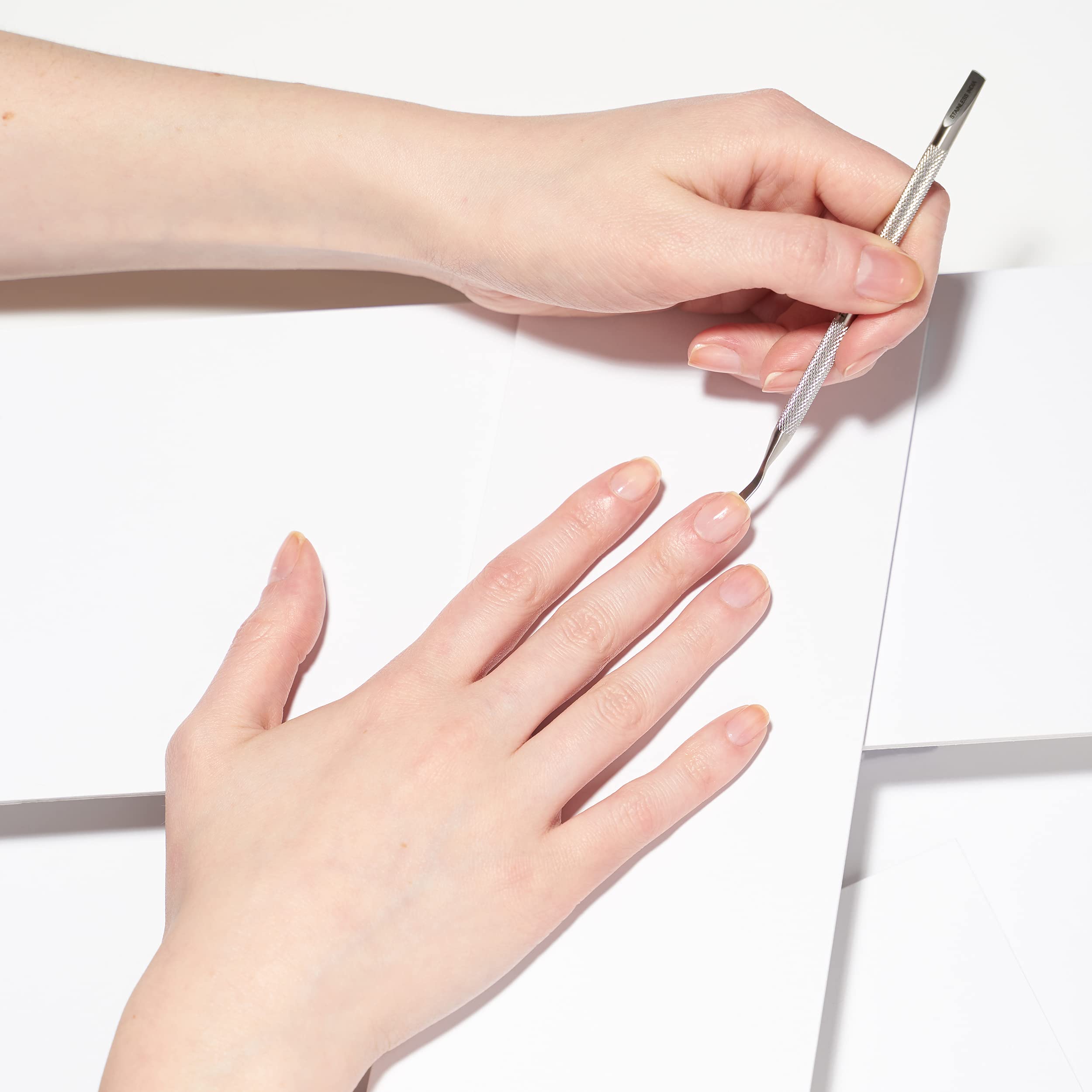 Foto 6 pulgar | Limpiador De Uñas Cuticle Pusher Tweezerman Pushy - Venta Internacional.