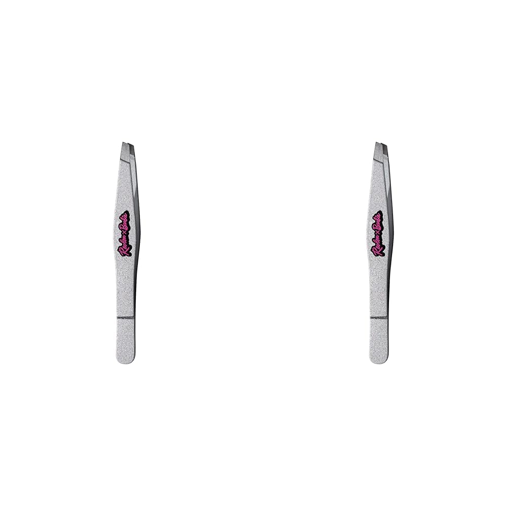 Foto 2 pulgar | Pinzas Revlon X Barbie Con Punta Inclinada De Acero Inoxidable (paquete De 2) - Venta Internacional.