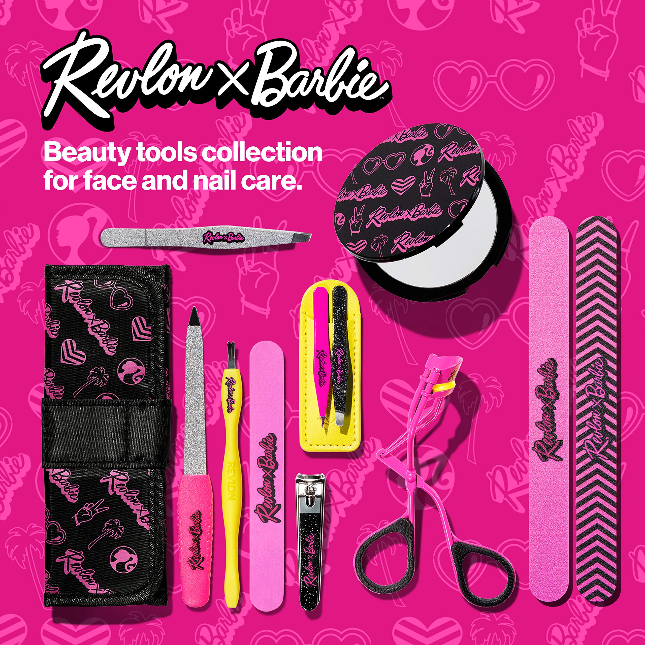 Foto 8 pulgar | Pinzas Revlon X Barbie Con Punta Inclinada De Acero Inoxidable (paquete De 2) - Venta Internacional.