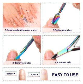 Foto 4 | Alicate para Manicura de Acero Inoxidable Tucson 8 Piezas