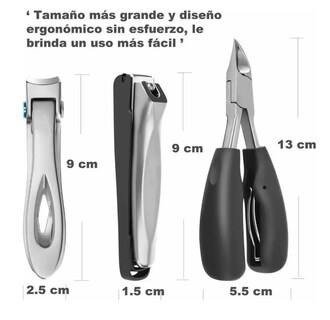 Foto 2 | Juego Xtellar De Cortaúñas Grande Kits Para Uñas De Manos Y Pies