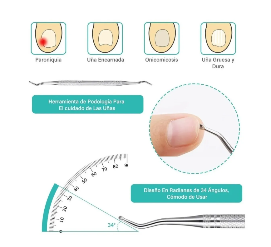Foto 3 pulgar | Kit de Herramientas Xtellar para Uñas 12 Piezas