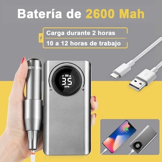 Foto 2 | Pulidor Esmeril Profesional 35000rpm Malubero color Gris Banco de Energía