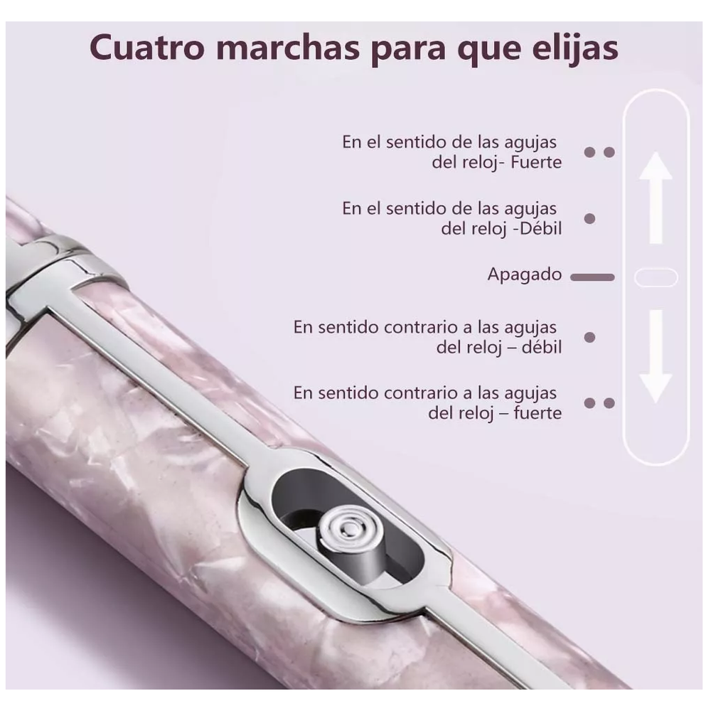 Foto 4 pulgar | Drill Profesional Belug Taladro Para Uñas Acrílicas Carga USB Púrpura