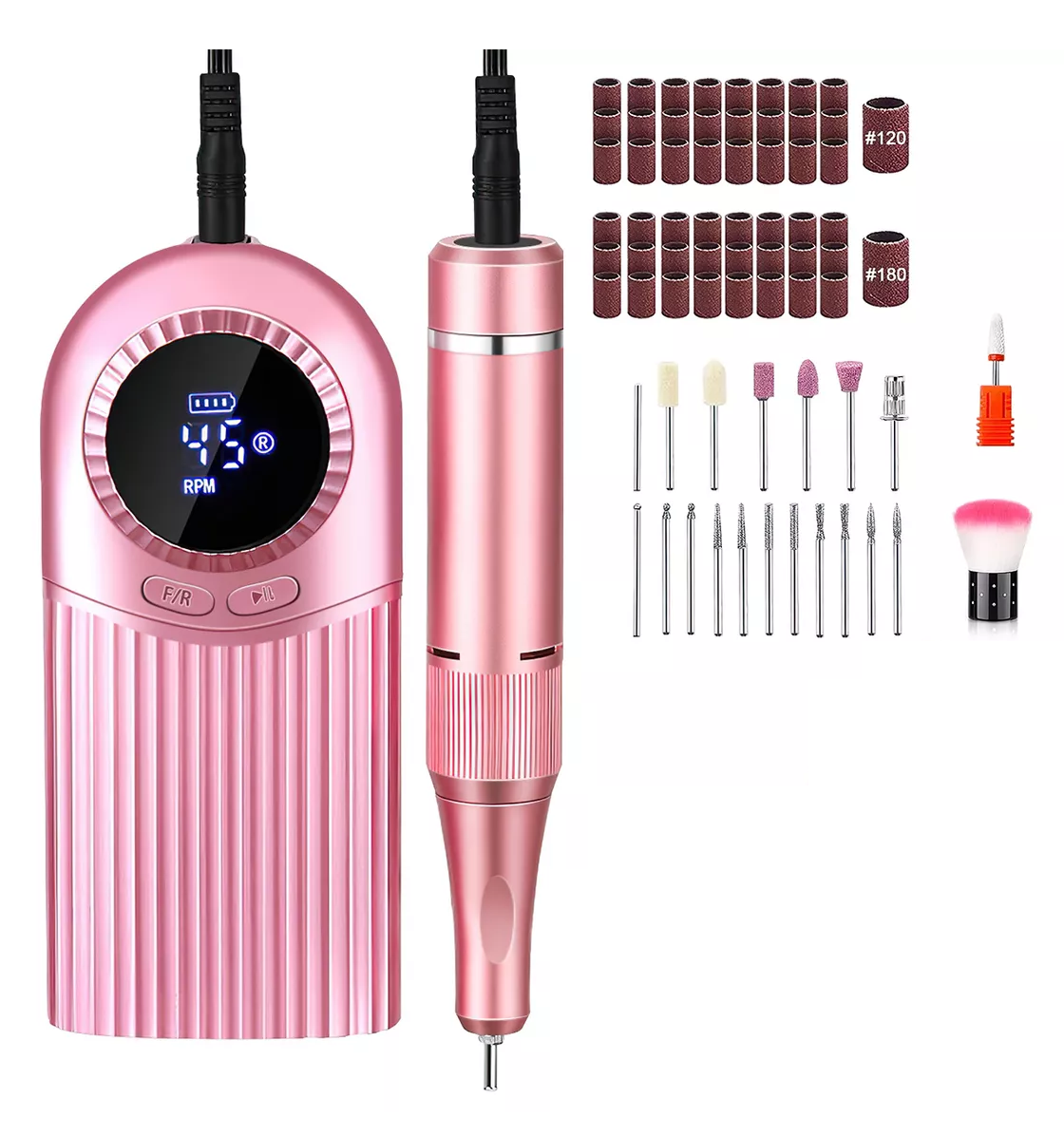 Pulidora de Uñas Belug Rosa de 45000 Rpm