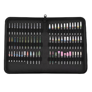 Foto 1 | 72pz Puntas Para Drill Taladro De Uñas Cerámica Brocas Pulidores Eo Safe Imports Esi-17150 Multicolor