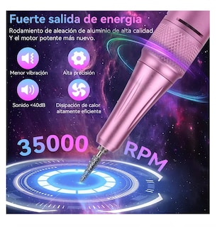 Foto 3 | Pulidor De Uñas Esmeril Profesional Drill Portátil 35000 Rpm