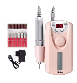 Foto 1 | Esmeril para Uñas Belug Profesional Drill Pulidor Kit 35000 RPM Rosa