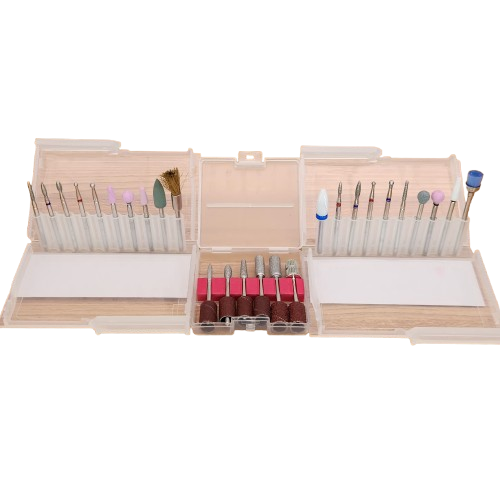 Foto 4 pulgar | Pulidor Profesional para Manicura con 20 Puntas Profesionales y Velocidad Ajustable