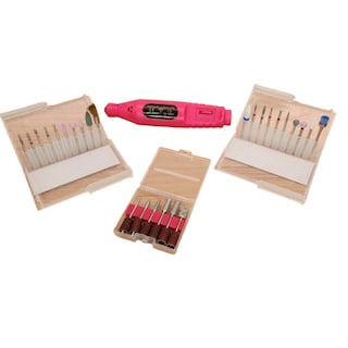 Foto 4 | Pulidor Profesional para Manicura con 20 Puntas Profesionales y Velocidad Ajustable