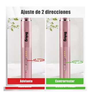 Foto 5 | Esmeril Taladro Pulidor De Uñas Acrílicas Inalámbrico Rosa Belug