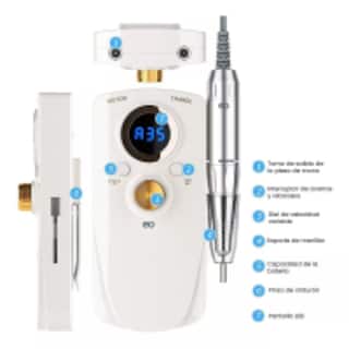 Foto 3 | Máquina Pulidor de Uñas Profesional Eo Safe Imports Esi-9378-1 Blanco