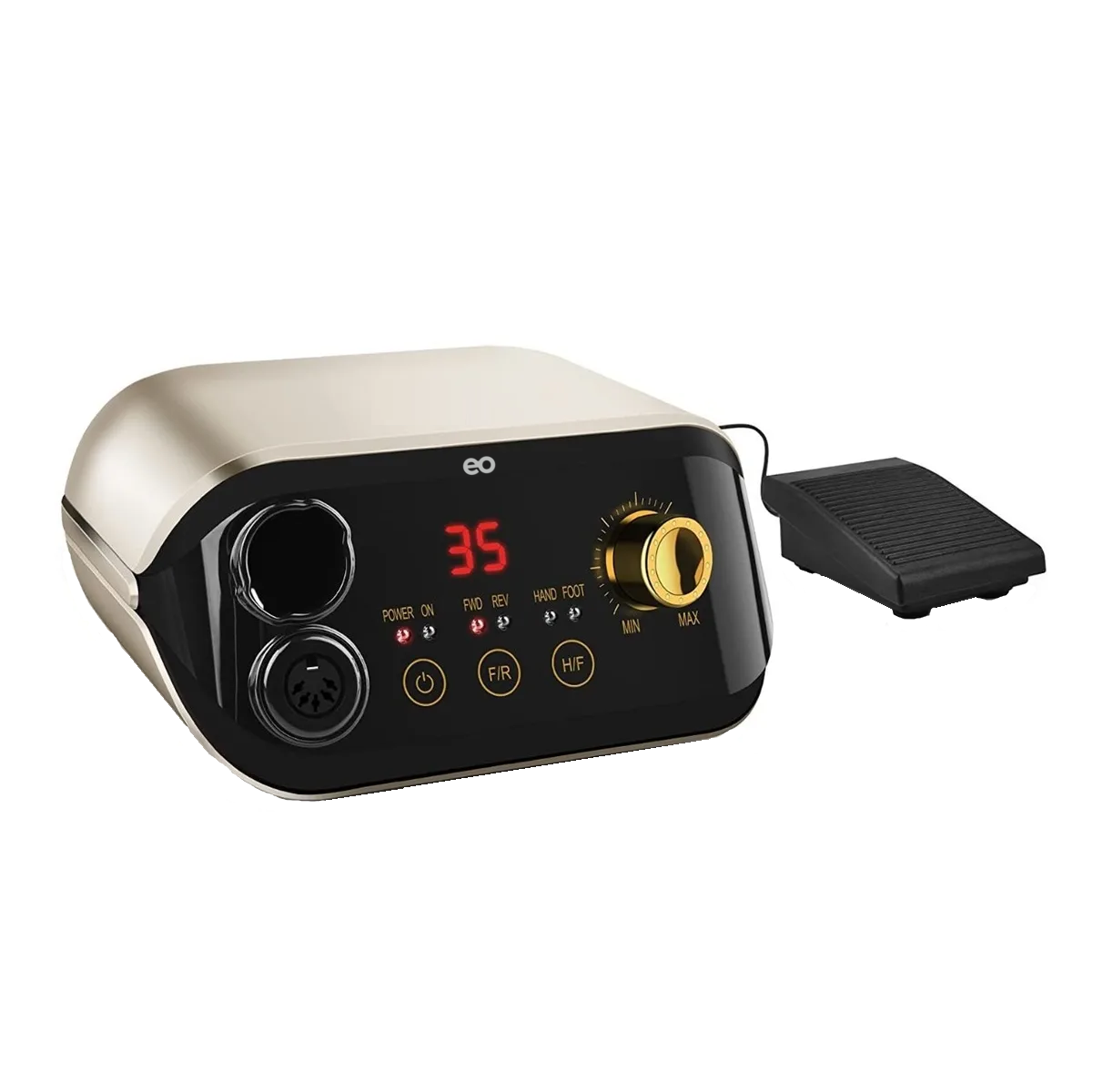 Pulidor Esmeril De Uñas Eo Safe Imports  Eo-1464-1 Con Pedal 35000rpm Multicolor