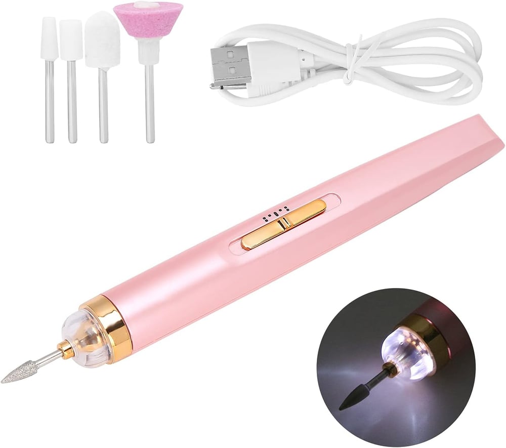 Foto 3 pulgar | Amoladora De Uñas, Pulidora De Torno Milli, Recargable Por Usb, Portátil - Venta Internacional.