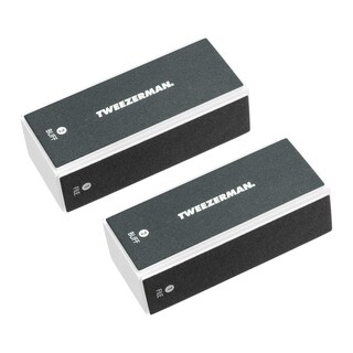 Foto 1 | Set De Pulidores De Uñas Tweezerman Black (paquete De 2) - Venta Internacional.