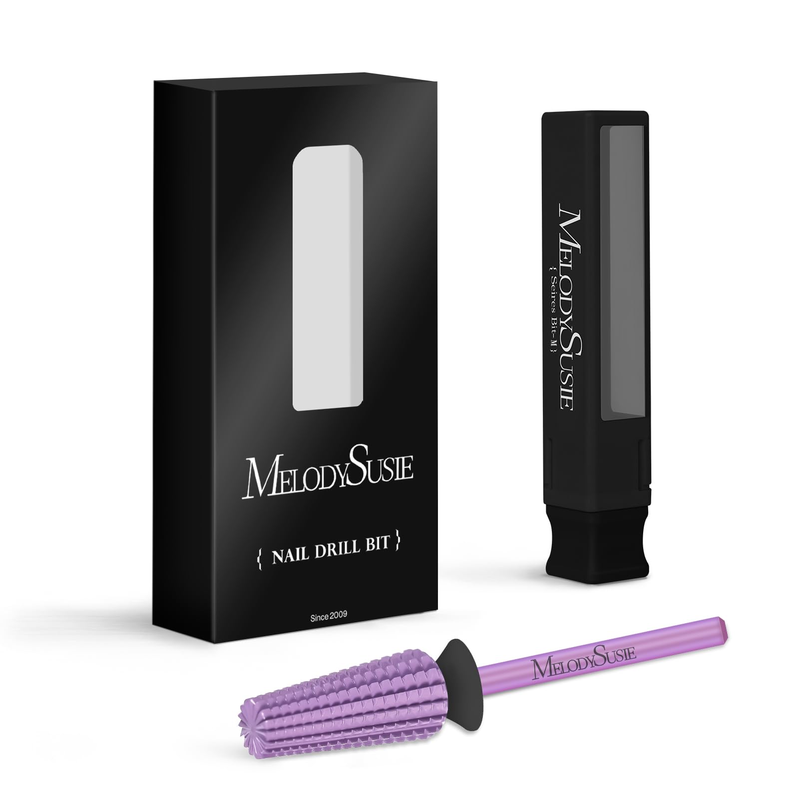 Foto 1 | Brocas Para Uñas Melodysusie Super Cut Edition 5 En 1, Color Morado - Venta Internacional.