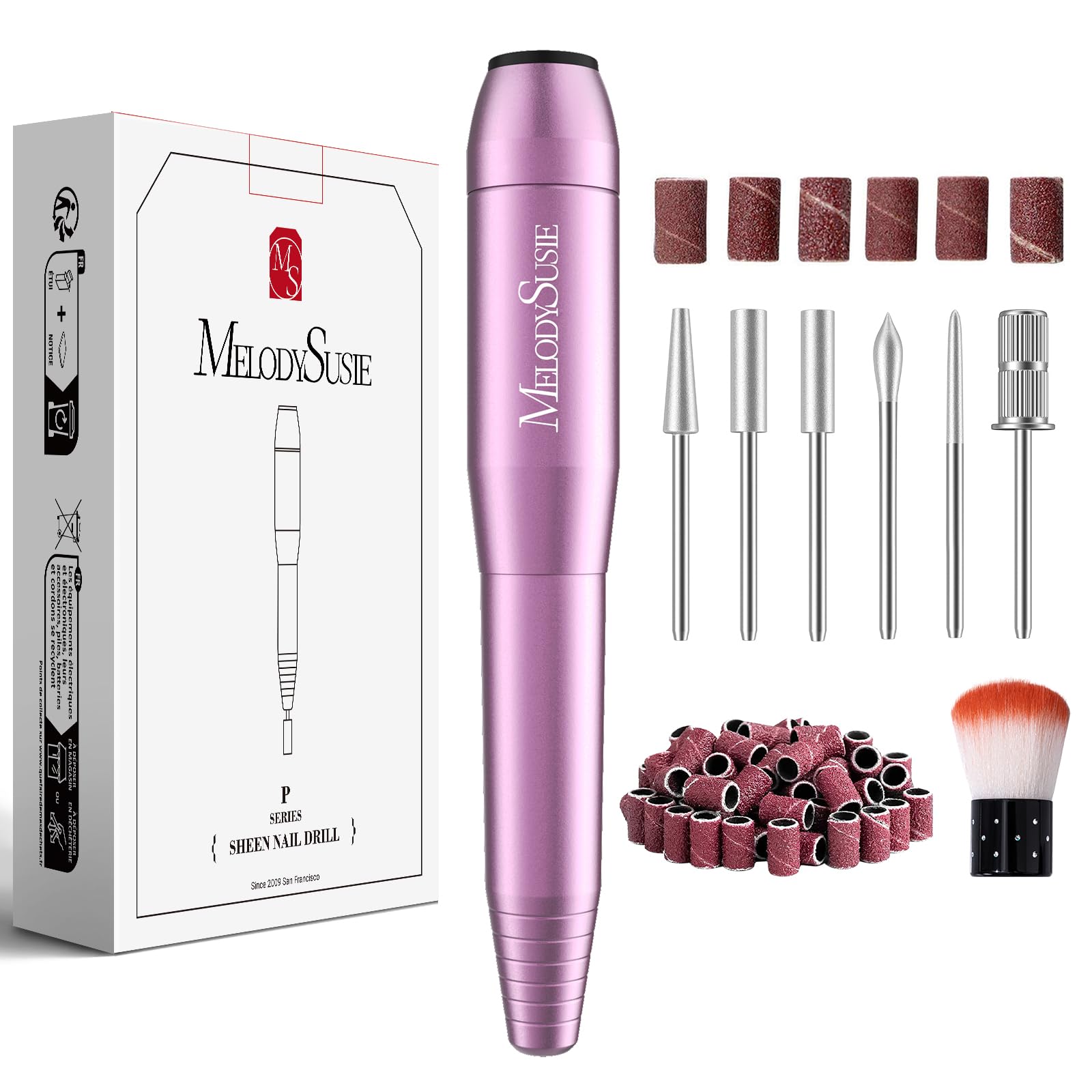 Foto 1 | Máquina Perforadora De Uñas Eléctrica Melodysusie Pc120i Purple - Venta Internacional.