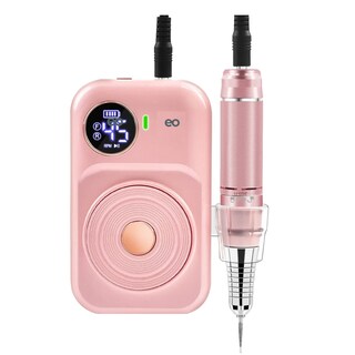 Foto 1 | Pulidor de Uñas Recargable con Kit Multifuncional y Pantalla LCD Rosa