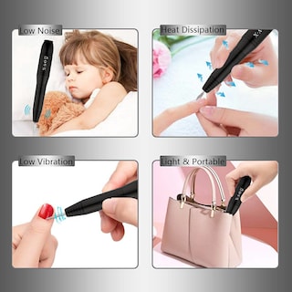 Foto 6 | Kit De Taladro De Uñas Ovx Electric, Lima De Uñas, Set De Manicura Y Pedicura - Venta Internacional.