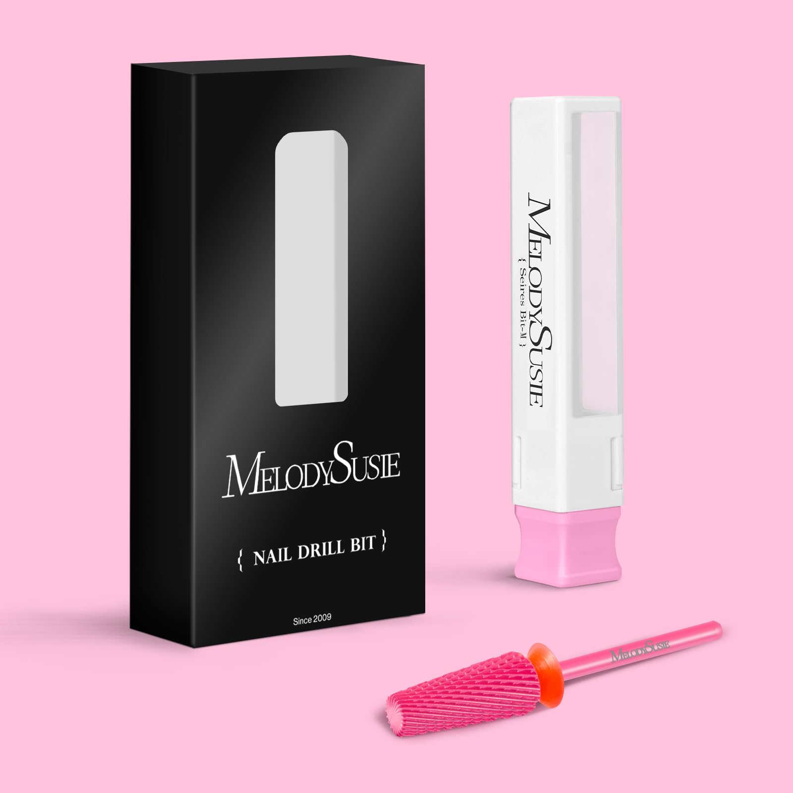 Foto 7 | Brocas Para Uñas Melodysusie Professional 5 En 1 Pink Blossom - Venta Internacional.