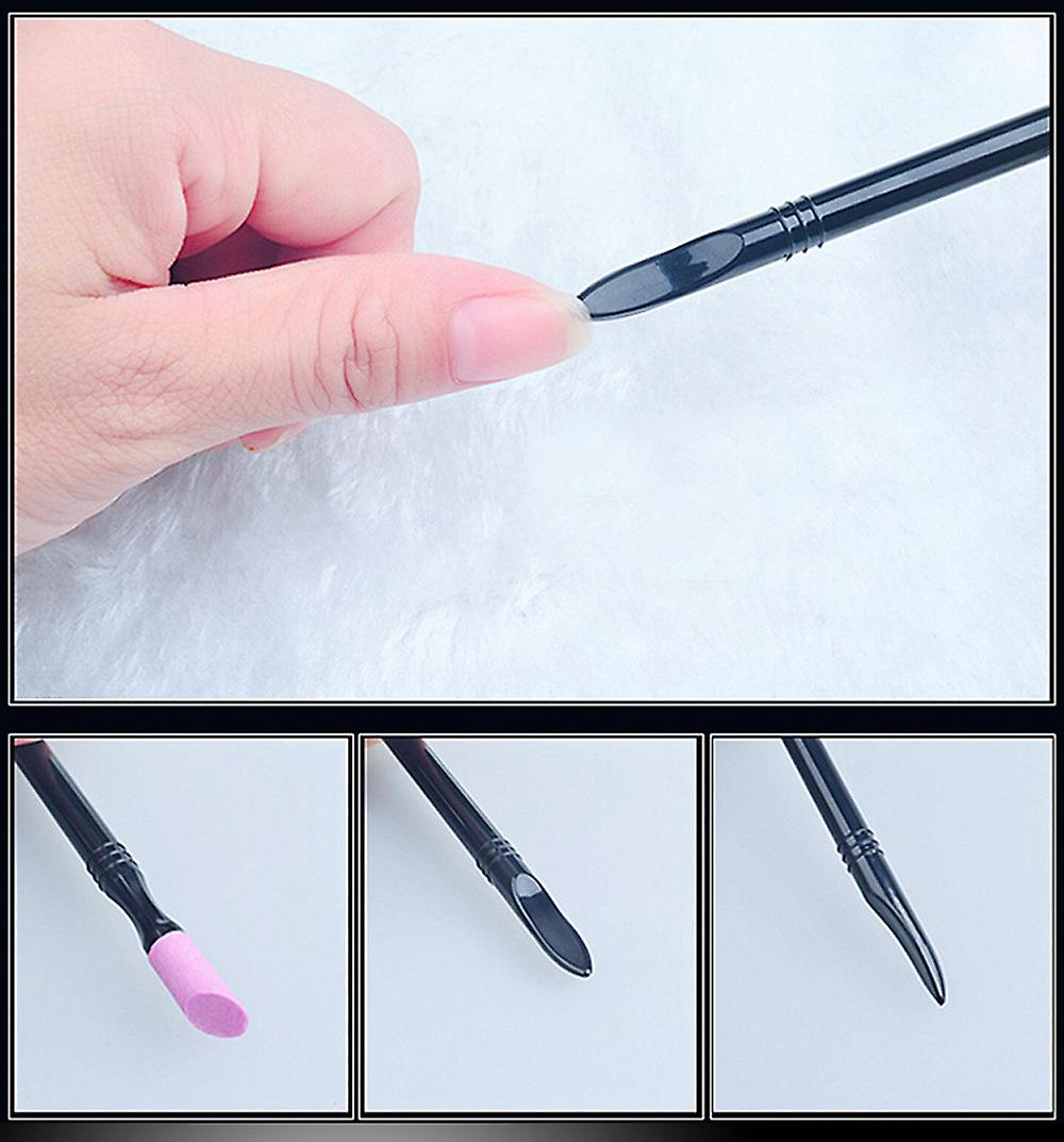 Foto 4 pulgar | Cortadora De Cutículas  Cuarzo  Doble Punta  Huoguo  11 5 Cm - Venta Internacional.