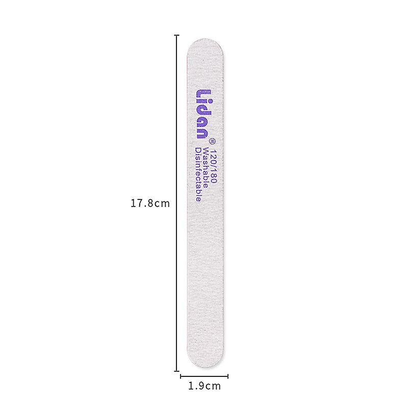 Foto 2 pulgar | Tira Pulidora De Lija De Doble Cara Para Limas De Uñas  Grano 120/180 Huoguo - Venta Internacional.