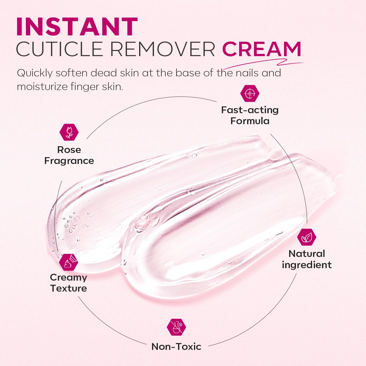 Foto 6 pulgar | Kit Removedor De Cutículas Modelones Con Crema, Aceite Y Herramientas De Manicura - Venta Internacional.