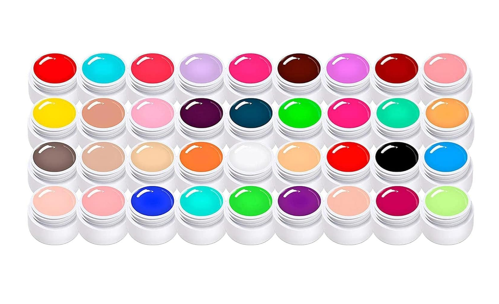 Kits para Uñas Esmaltes Gel Lab.G 36 Colores