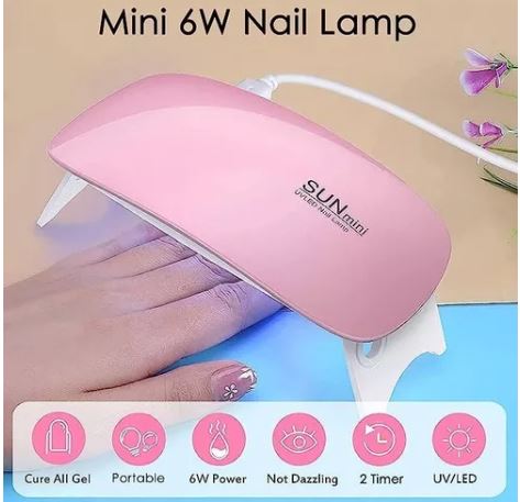 Foto 2 | Kit para Uñas en Gel Wünd con Lámpara Uv