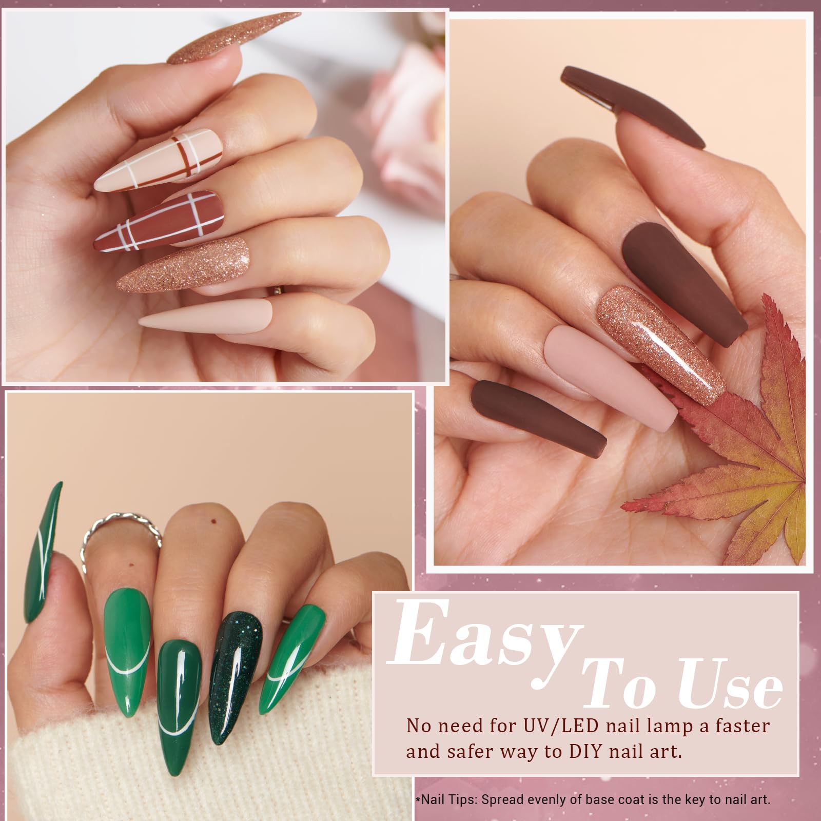 Foto 4 pulgar | Kit de Uñas Azurebeauty de 36 Piezas con Accesorios-Venta Internacional