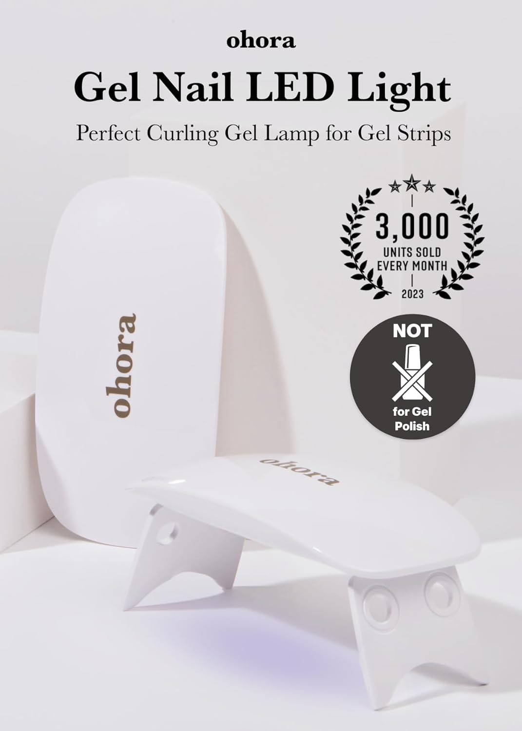 Foto 3 pulgar | Lámpara Led De Gel Ohora Para Tiras De Uñas De Gel, 6 W, 2 Temporizadores, Portátil - Venta Internacional.