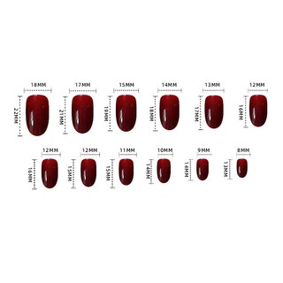 Foto 4 | Piezas De Uñas Falsas Huoguo Acrílicas Moradas Y Plateadas Usables - Venta Internacional.
