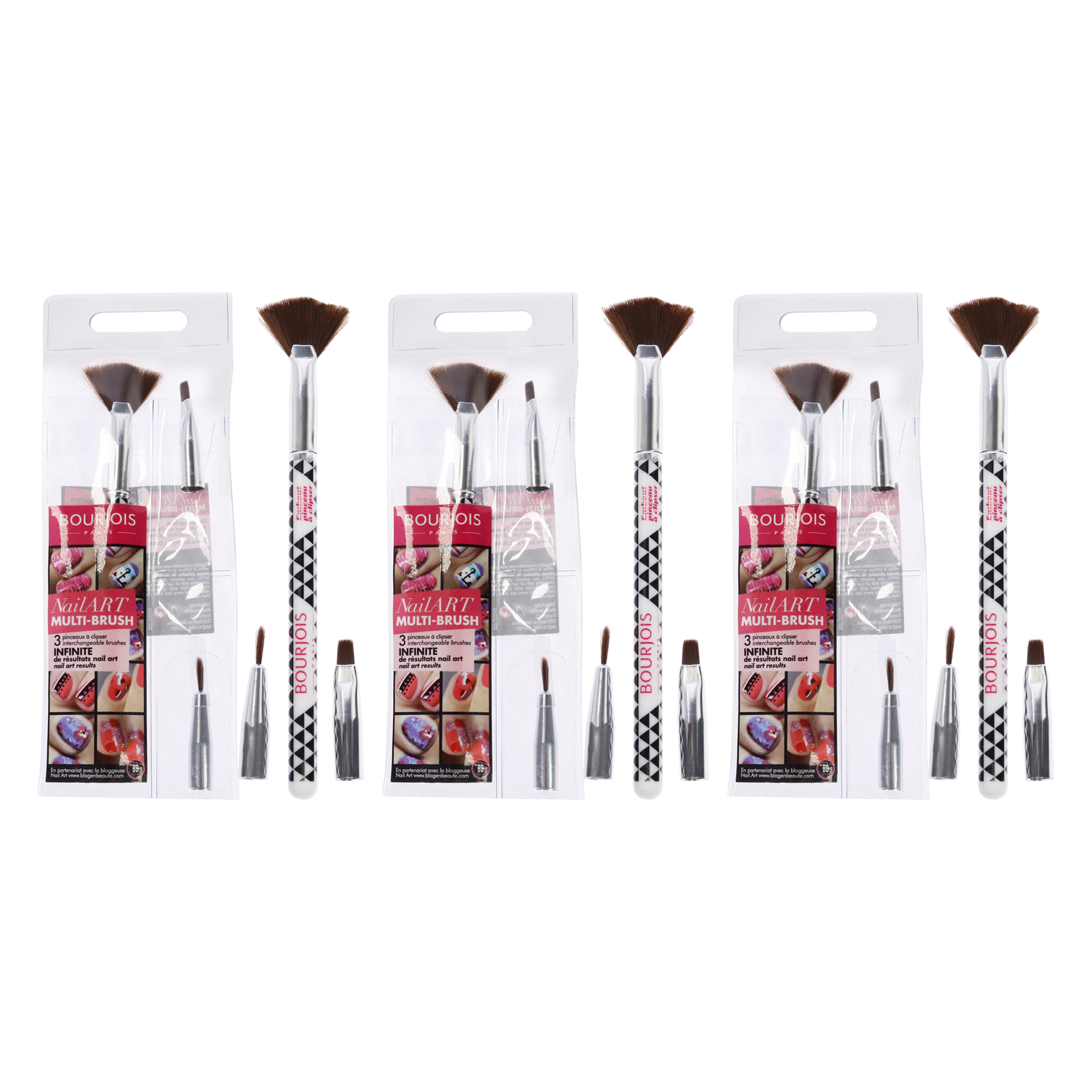 Set De Decoración De Uñas Bourjois, Juego De 3 Piezas - Venta Internacional.