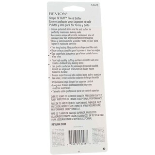 Foto 3 | Lima De Uñas Revlon Shape 'n' Buff, Paquete De 3 - Venta Internacional.