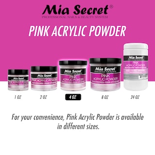 Foto 2 | Polvo Acrílico Mia Secret Pink 120ml - Venta Internacional.