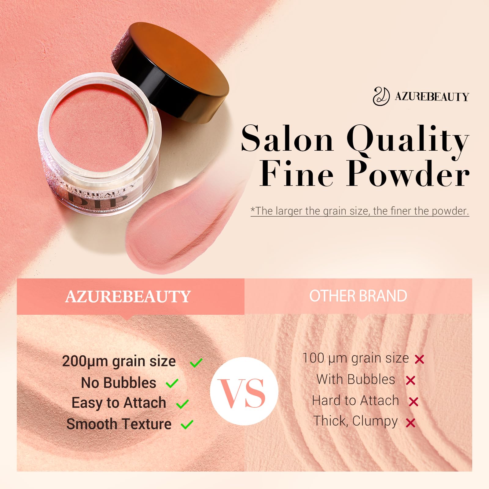 Foto 5 | Set de Polvos para Uñas Azurebeauty para Todas las Estaciones 42 Unidades con Bandeja - Venta Internacional