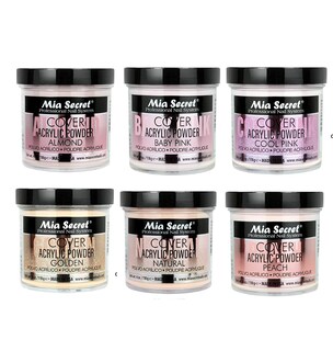 Foto 1 | Polvo Acrílico Mia Secret Cover Baby Pink/cool Pink/natural/melocotón/almendra/dorado 120 Ml - Venta Internacional.