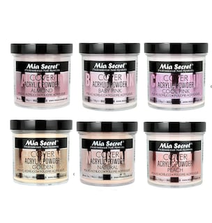 Foto 3 | Polvo Acrílico Mia Secret Cover Baby Pink/cool Pink/natural/melocotón/almendra/dorado 120 Ml - Venta Internacional.