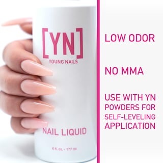 Foto 2 | Liquid Nail Monomer Young Nails Para Uñas Acrílicas En Polvo, 180 Ml - Venta Internacional.