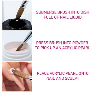 Foto 4 | Liquid Nail Monomer Young Nails Para Uñas Acrílicas En Polvo, 180 Ml - Venta Internacional.