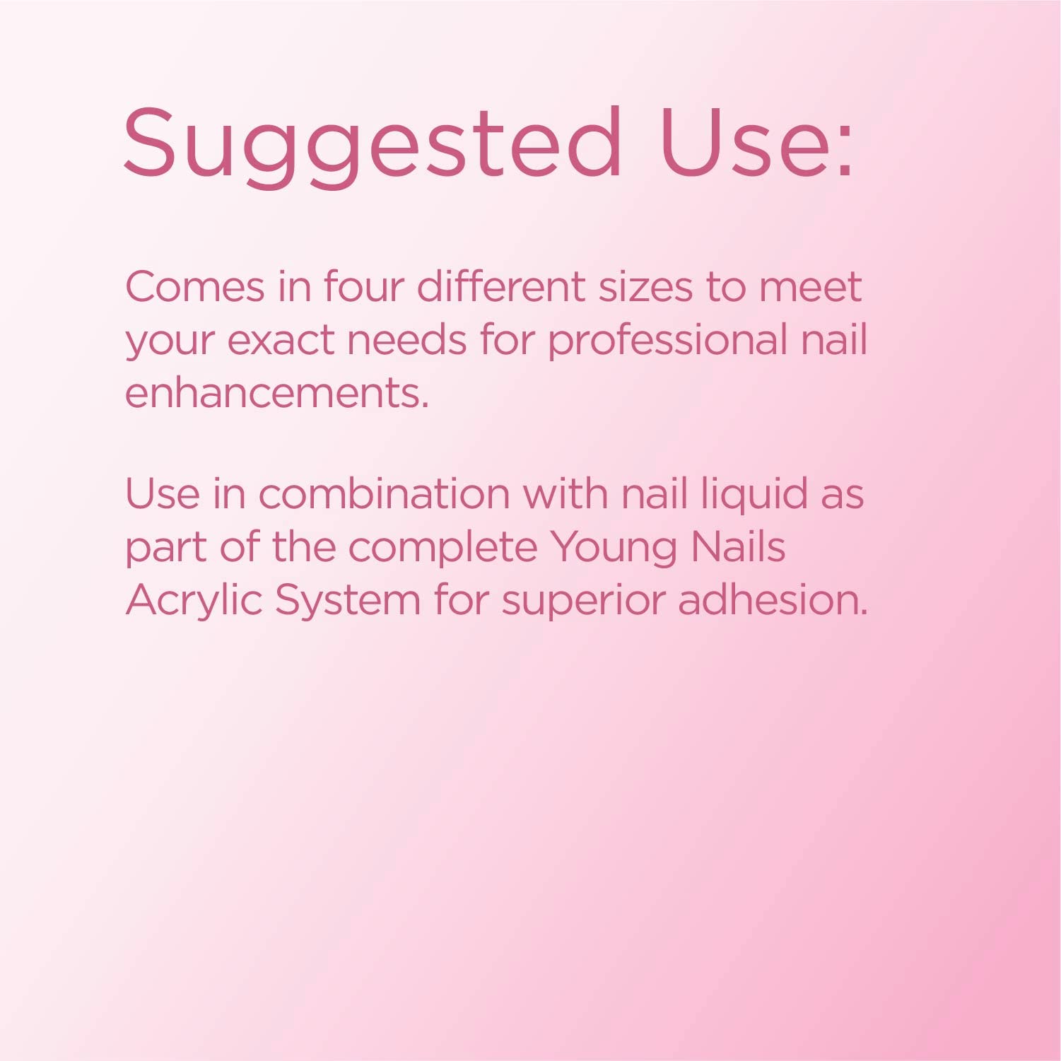 Foto 5 pulgar | Polvo Acrílico Para Uñas Young Nails Acrylic Speed Clear 2268 G - Venta Internacional.