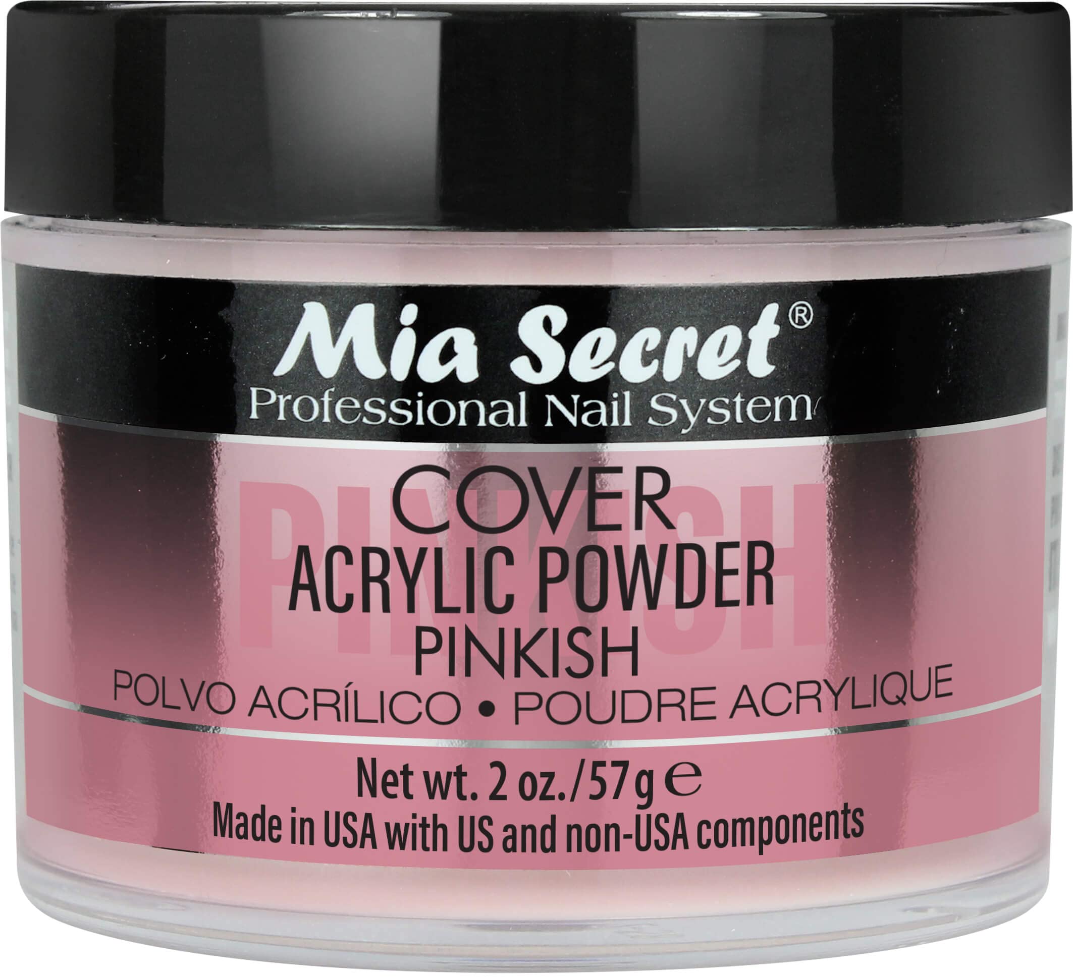 Foto 2 pulgar | Polvo Acrílico Mia Secret Cover Pinkish 60 Ml - Venta Internacional.