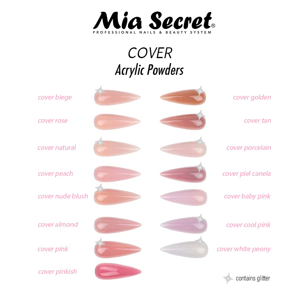 Foto 4 pulgar | Polvo Acrílico Mia Secret Cover Pinkish 60 Ml - Venta Internacional.