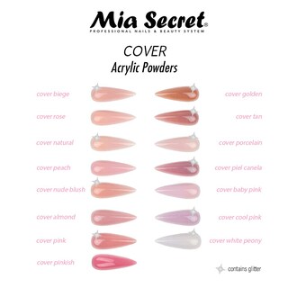 Foto 3 | Polvo Acrílico Mia Secret Cover Pinkish 60 Ml - Venta Internacional.