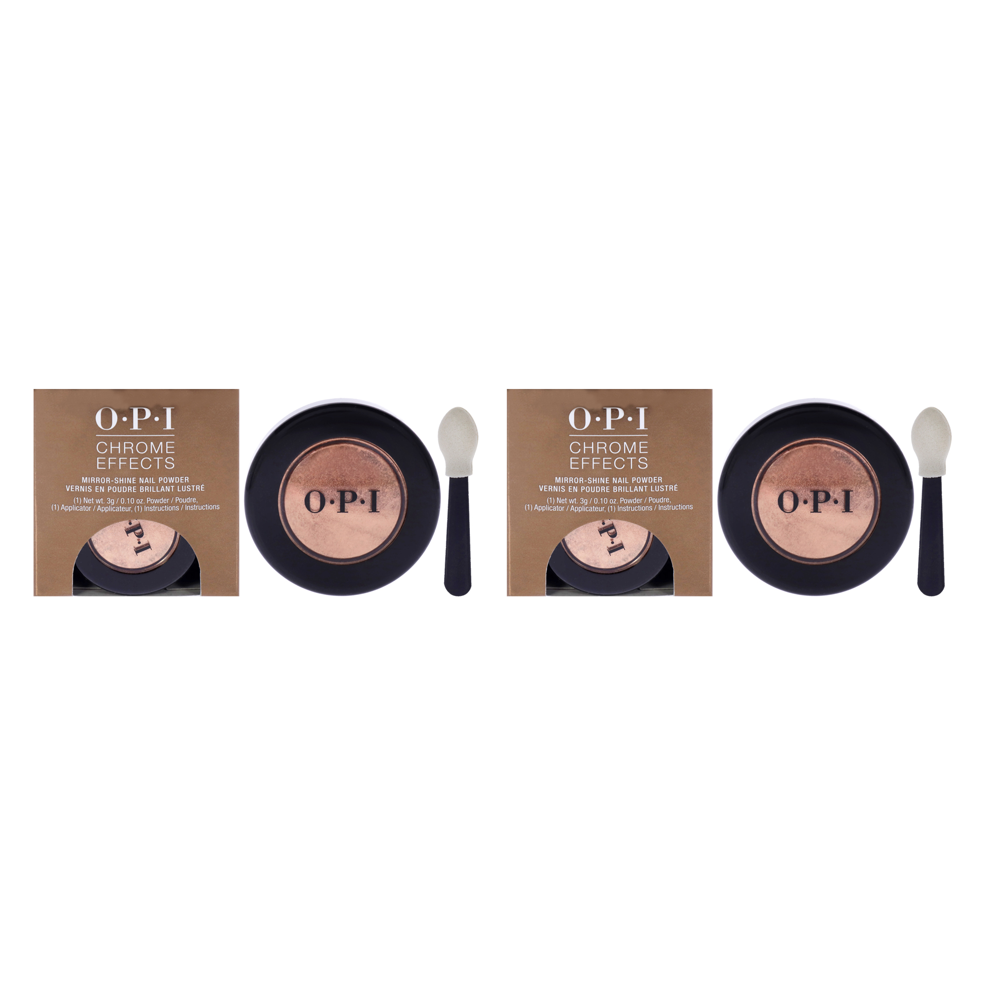 Foto 2 pulgar | Polvo De Uñas Opi Chrome Effects Mirror Shine Bronzed Sun - Venta Internacional.