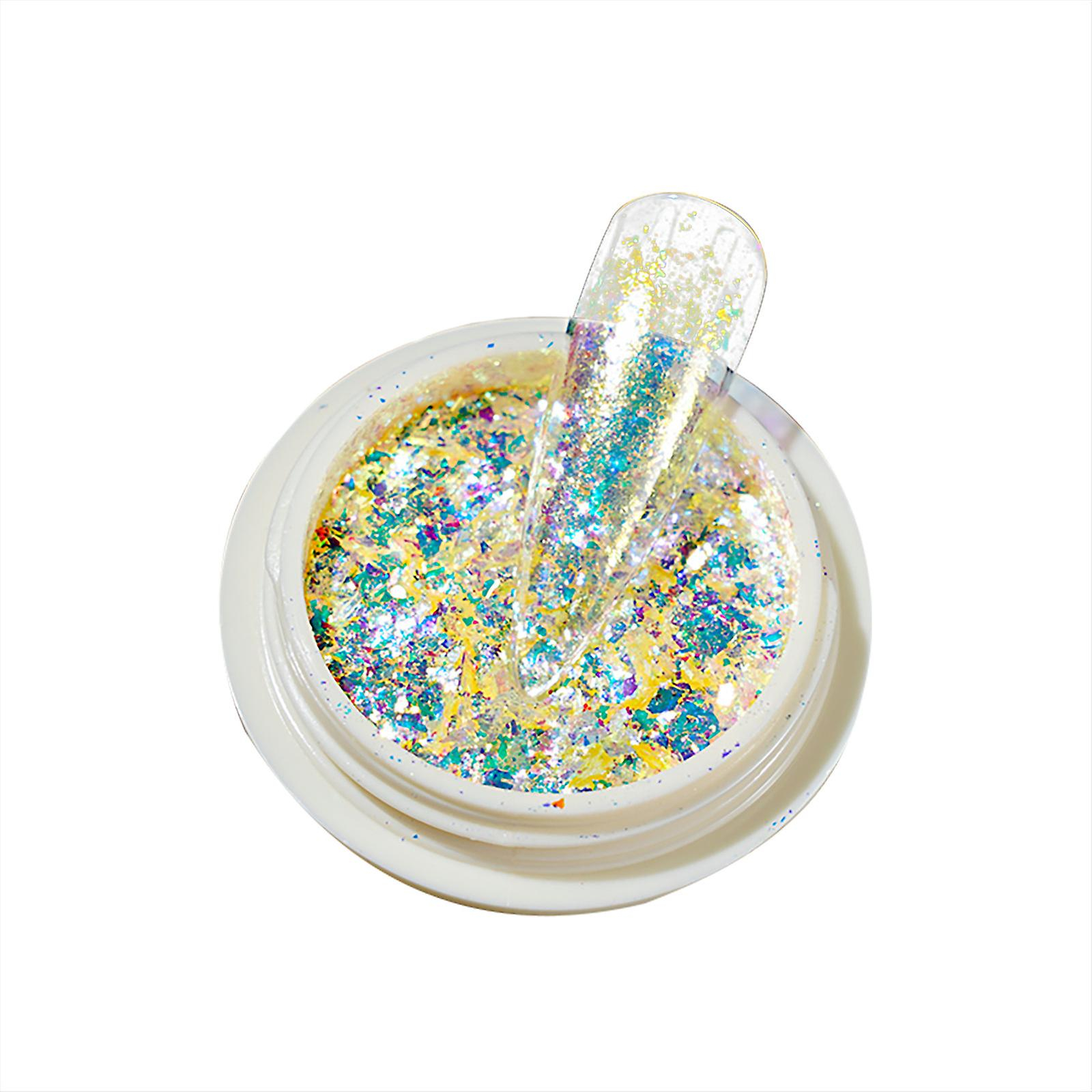 Foto 3 pulgar | Lentejuelas Mixtas Para Uñas Con Forma De Diamante En Polvo Para Decoración De Uñas - Venta Internacional.