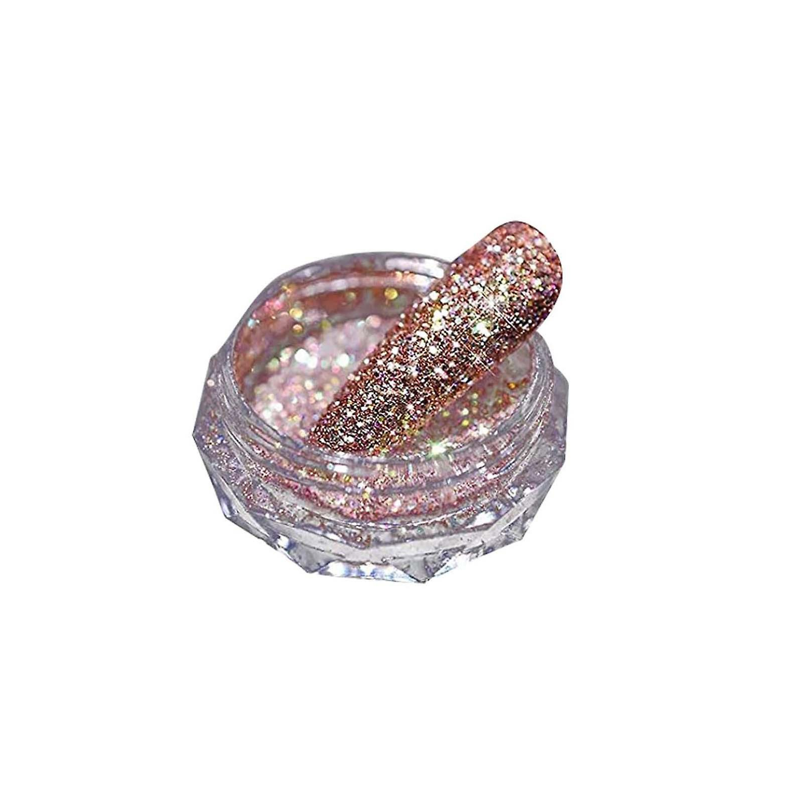 Foto 3 pulgar | Lentejuelas Mixtas Para Uñas Con Forma De Diamante En Polvo Para Decoración De Uñas - Venta Internacional.