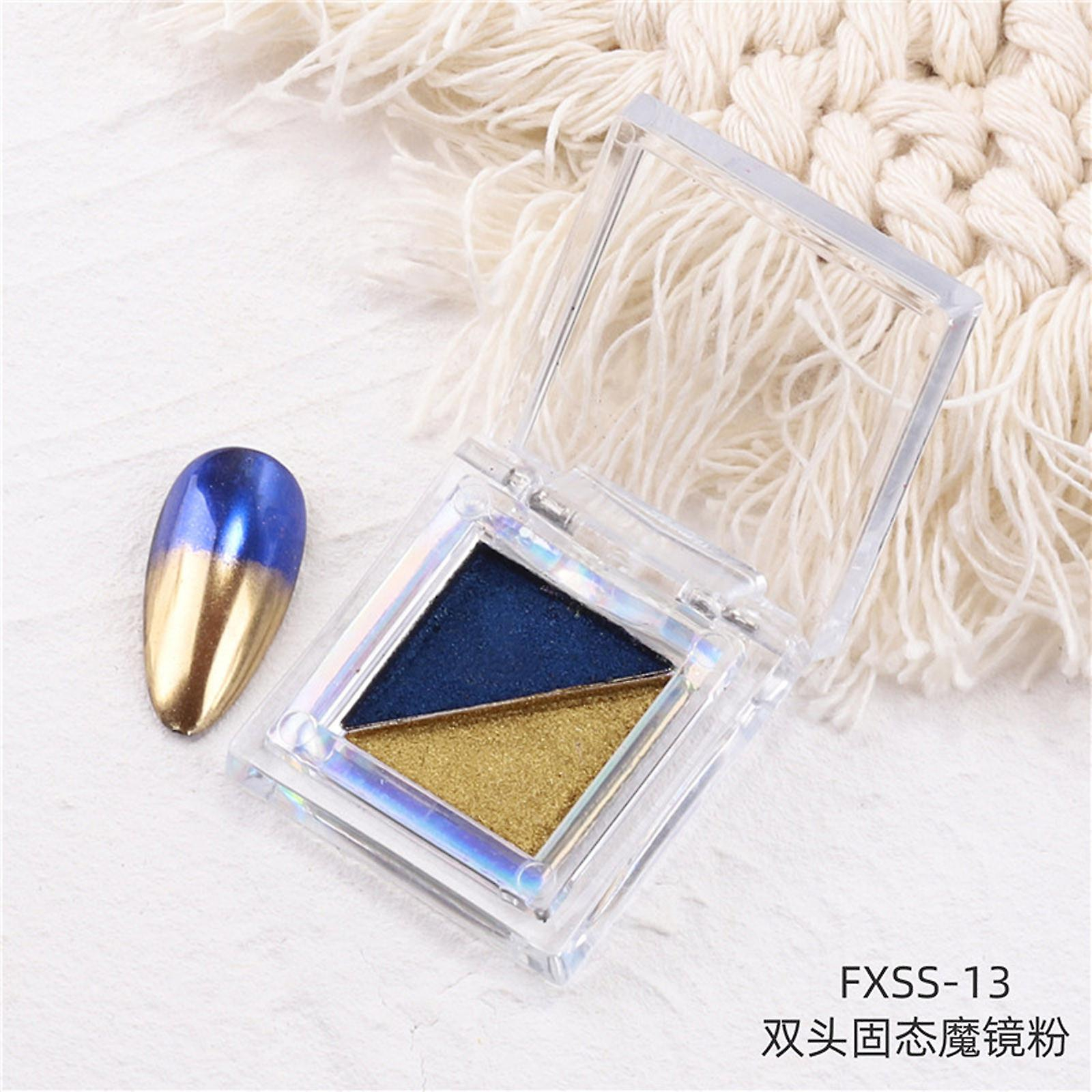 Foto 3 pulgar | Nail Art Magic Mirror Powder Titanium Powder  Juego De 2 Colores - Venta Internacional.