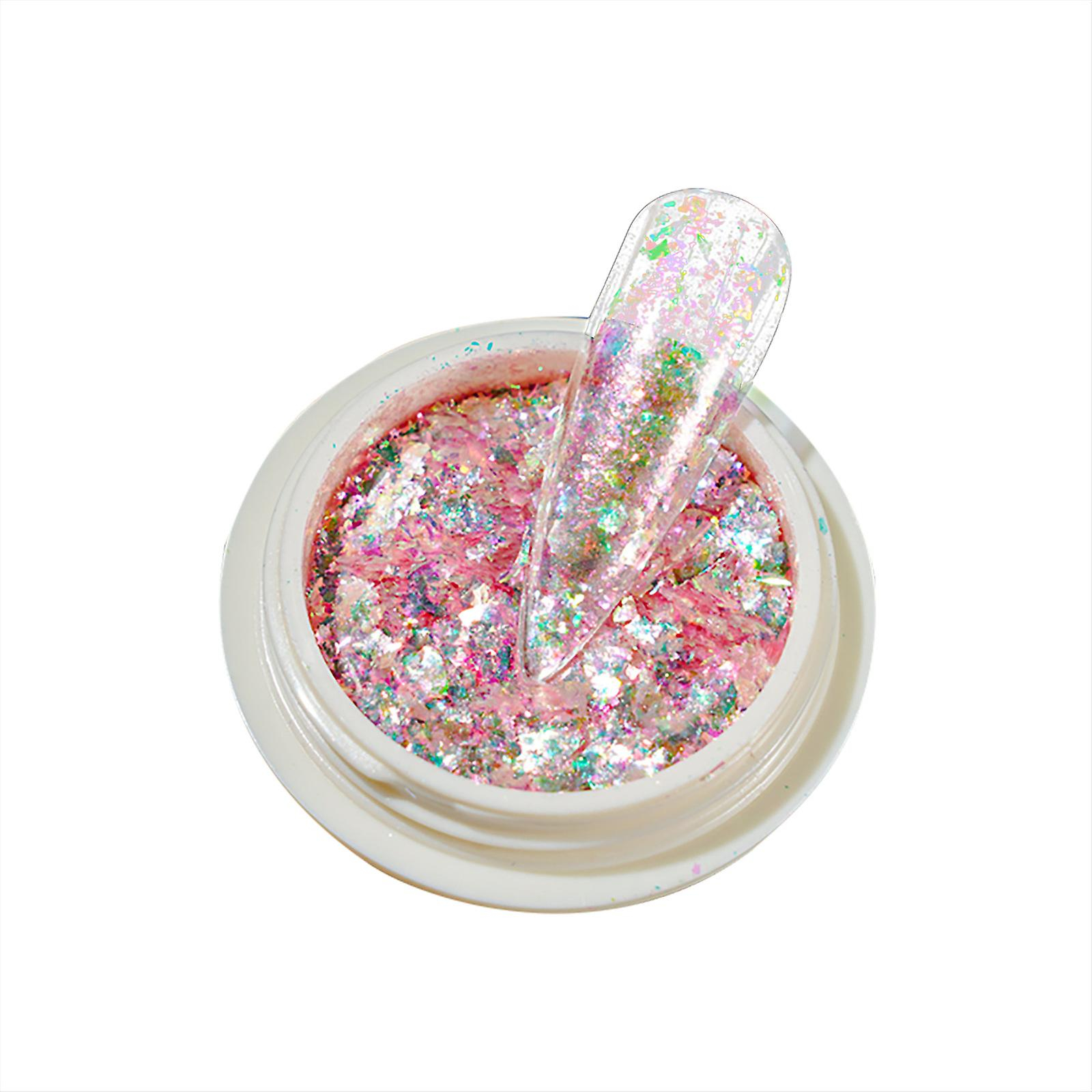 Foto 2 | Lentejuelas Mixtas Para Uñas Con Forma De Diamante En Polvo Para Decoración De Uñas - Venta Internacional.